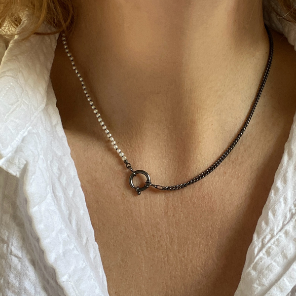 Schakelketting met parels